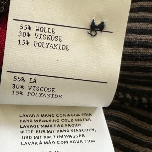 Anthropologie AldoMartins 12 Cardigan Sweater Wool Blend‎ Snakeskin print - Picture 10 of 12